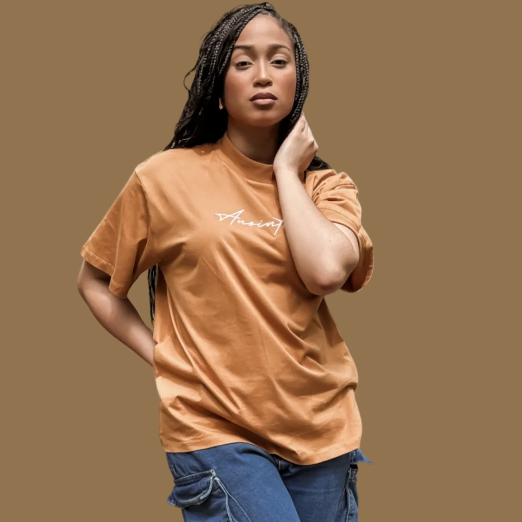 ANOINTED Burnt Orange T-Shirt
