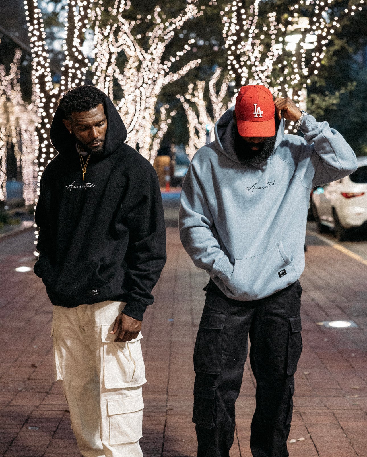 ANOINTED Blue Hoodie