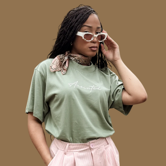 ANOINTED Mint Green T-Shirt