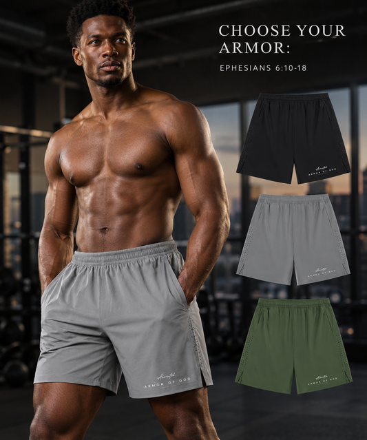 Armor of God Anointed SHORTS - 3Pack
