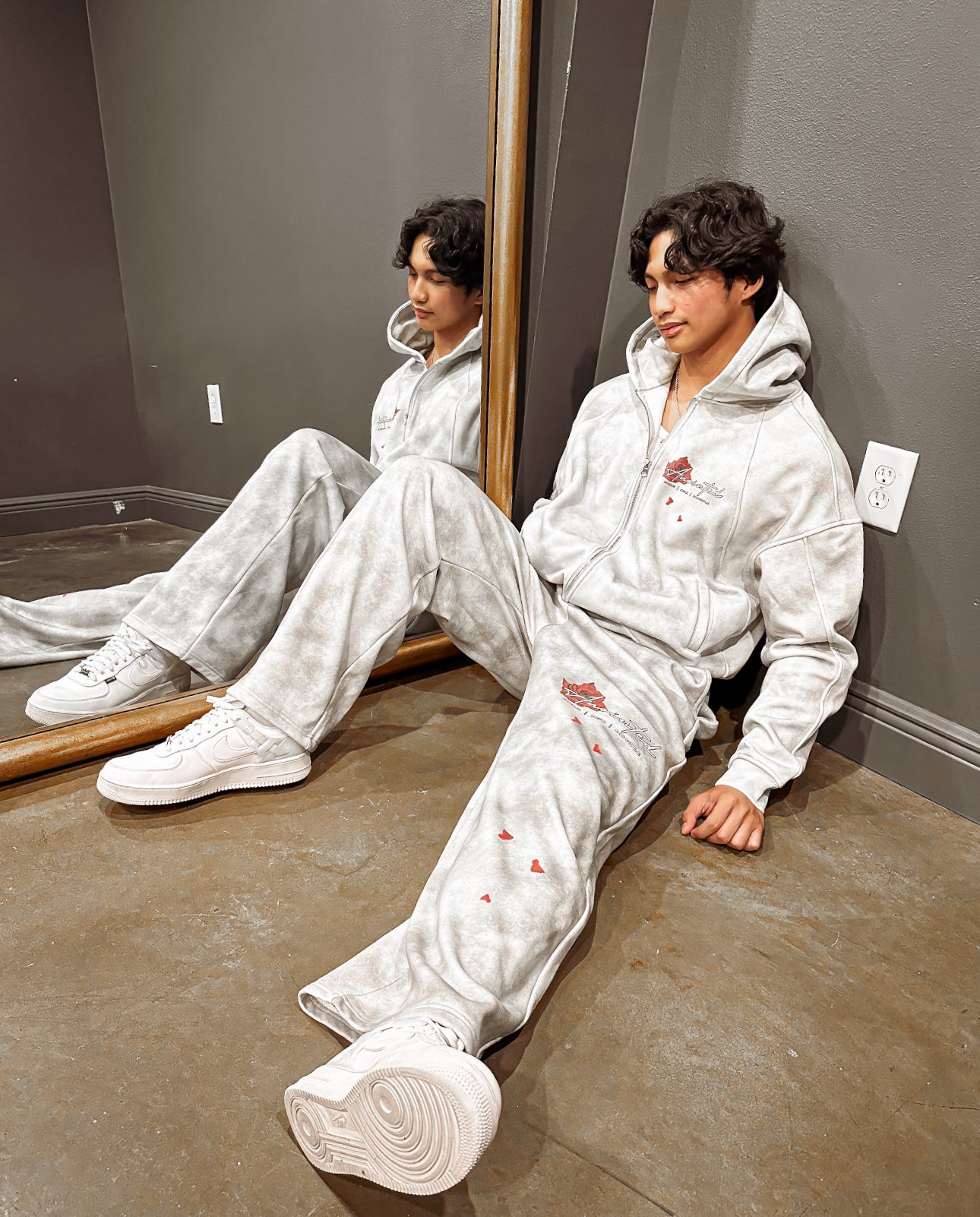 Love Like Jesus Zip Up Sweatsuit