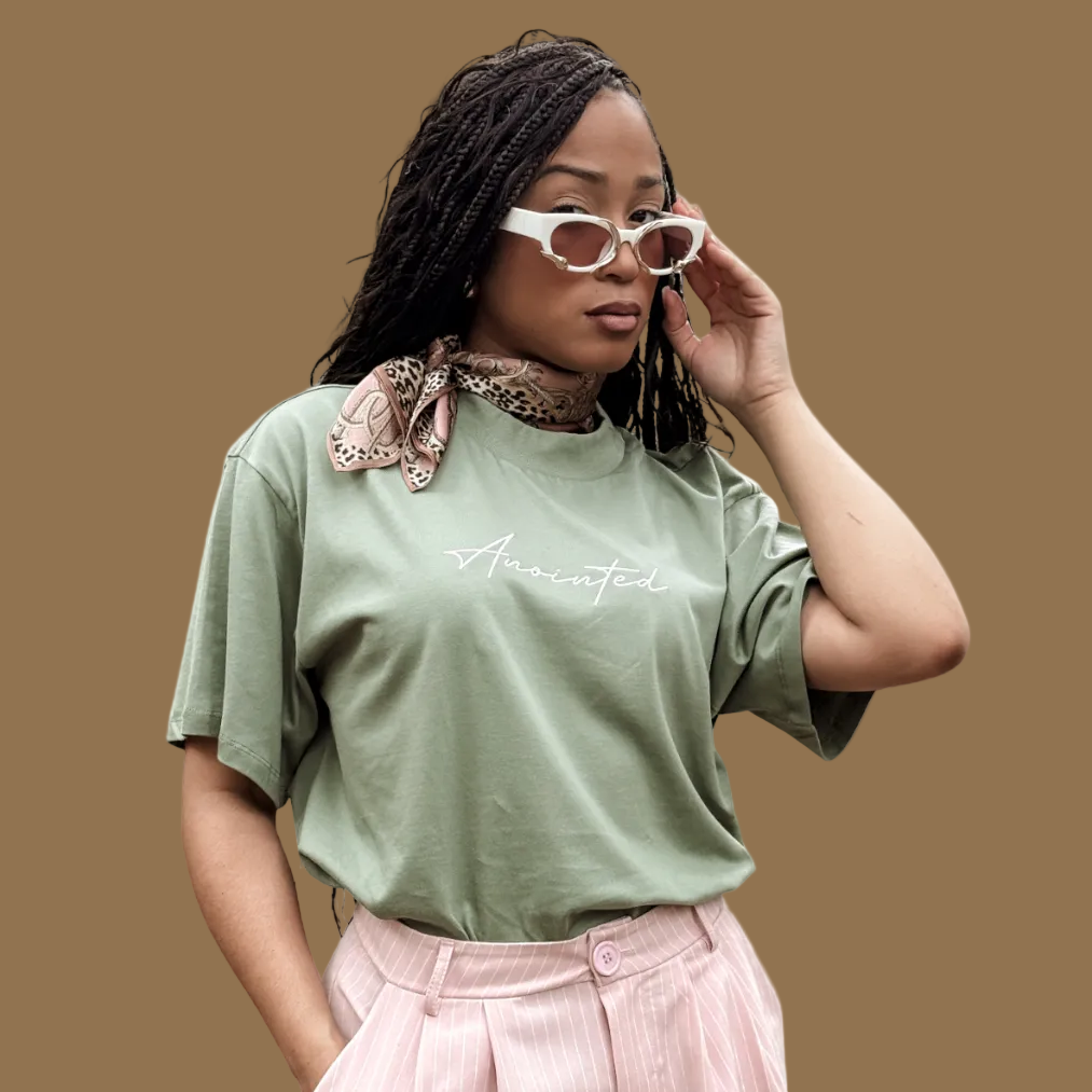 ANOINTED Mint Green T-Shirt