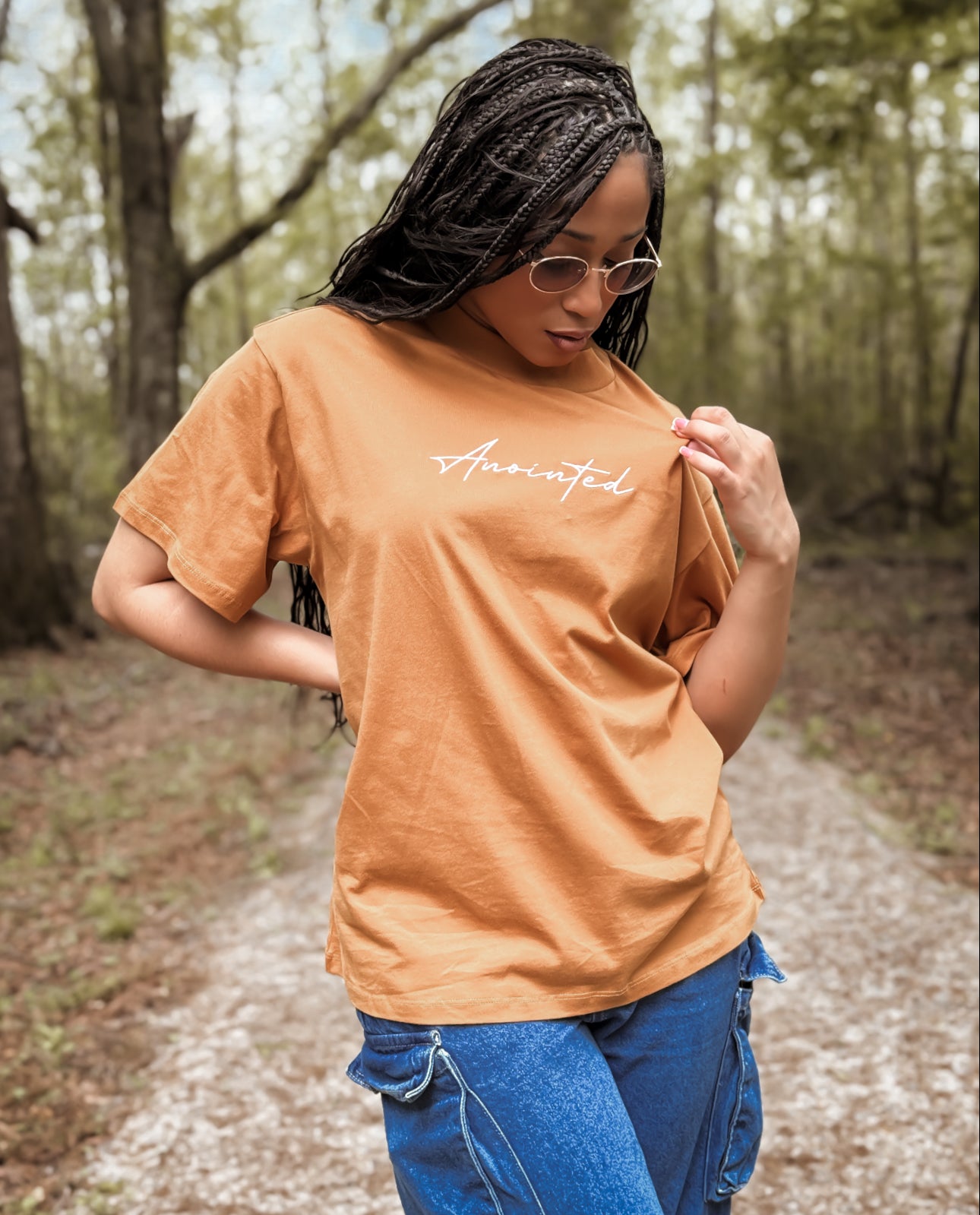ANOINTED Burnt Orange T-Shirt