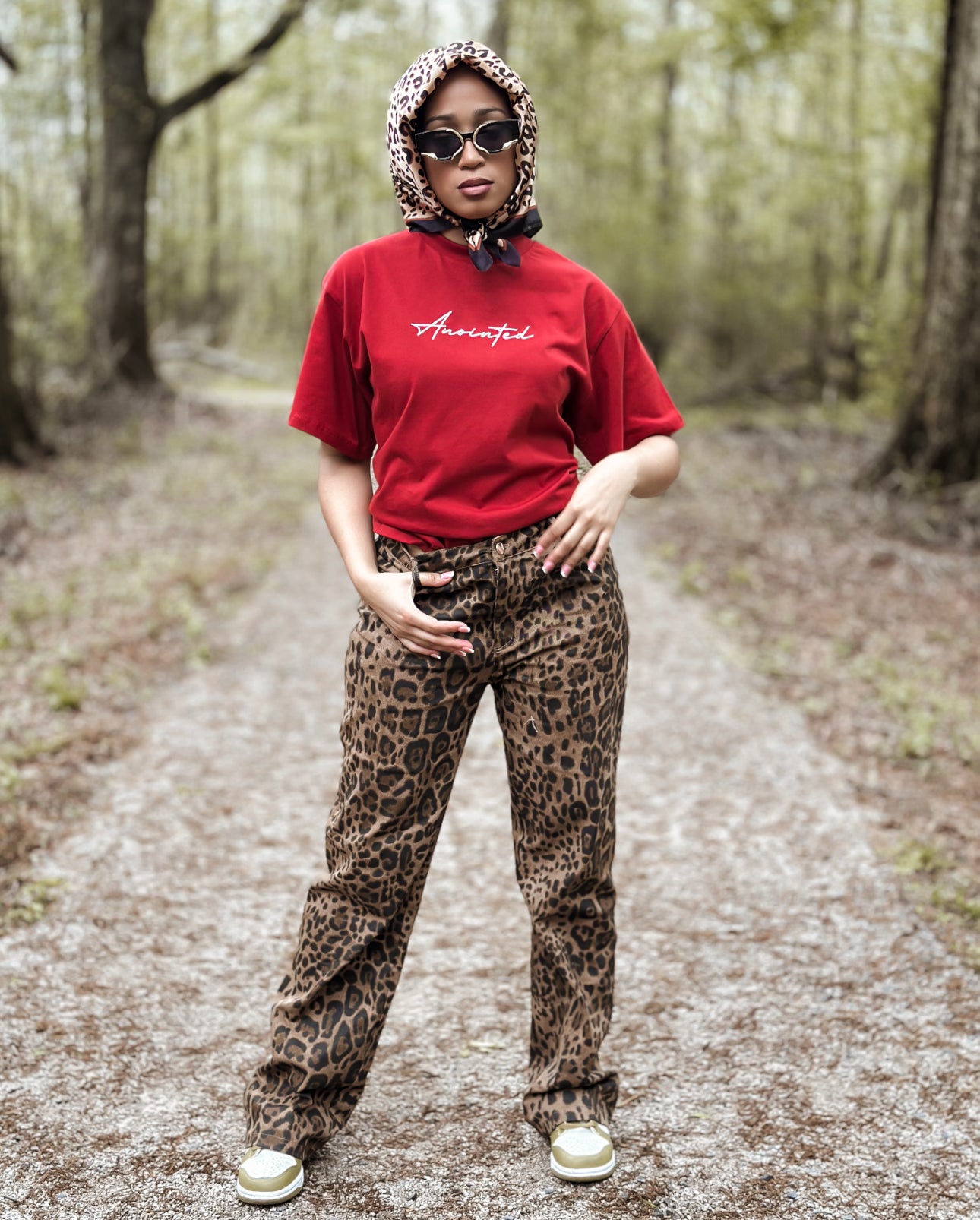 ANOINTED Red T-Shirt