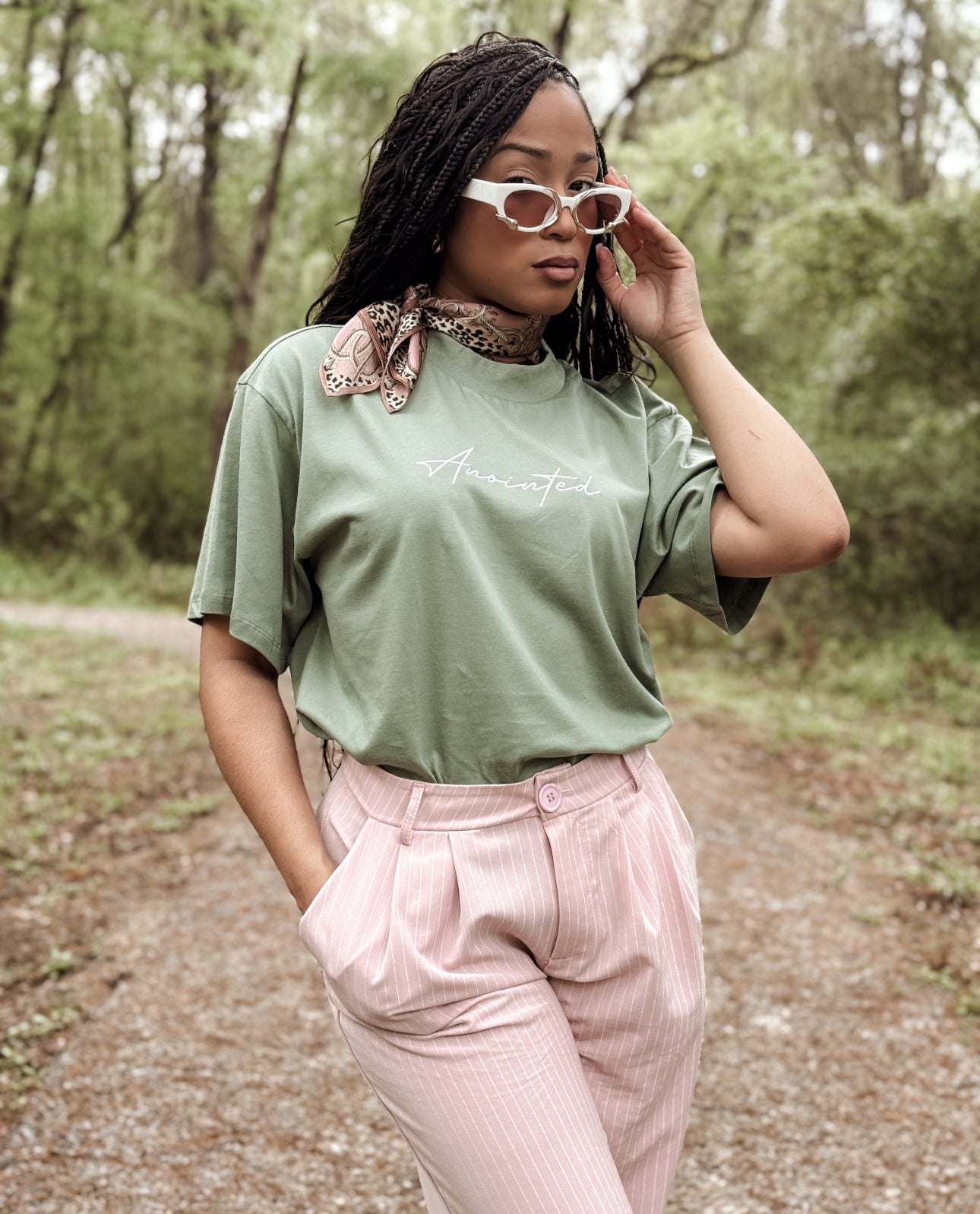 ANOINTED Mint Green T-Shirt