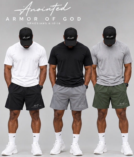 Armor of God Anointed SHORTS - 3Pack