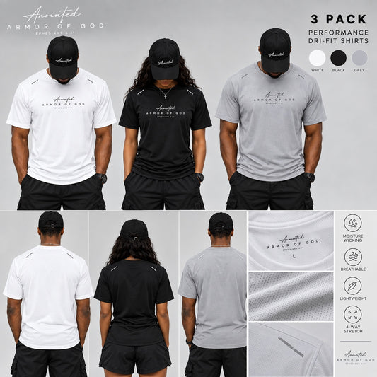 Armor of God Anointed T-SHIRT - 3Pack